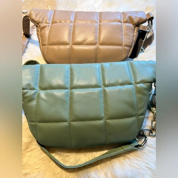 QUILTED BUM BAG/BELT BAG - Picture 5 of 14